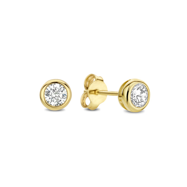 Beloro Jewels Monte Napoleone Lucilla 9 karaat oorknoppen BO360012