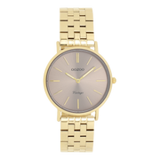 OOZOO Vintage Gold and Taupe Women's Watch C20408