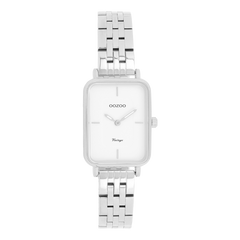 OOZOO Vintage Silver and White Women's Watch C20416
