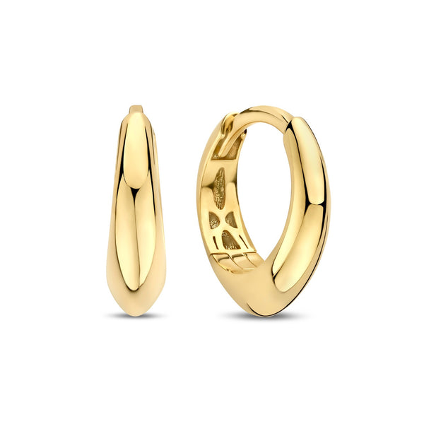 Rivoli Delene 14 karaat gouden oorringen