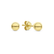 Parte Di Me Bibbiena Poppi Casentino 925 Sterling Zilveren Gold Plated Oorknoppen PDM36166