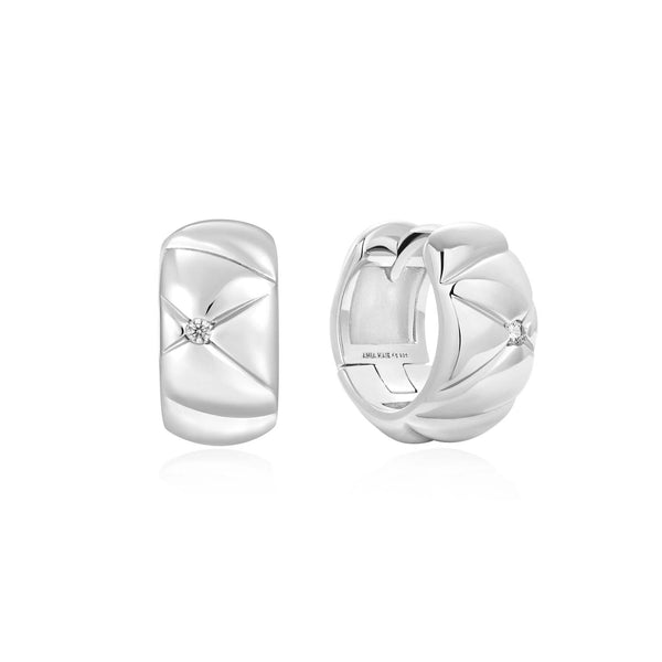 Ania Haie Heart Hunter 925 Sterling Silver Earrings 2002-AH-E057-05H
