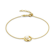 Beloro Jewels Monte Napoleone Perla 9 Karaat Armband BO320023