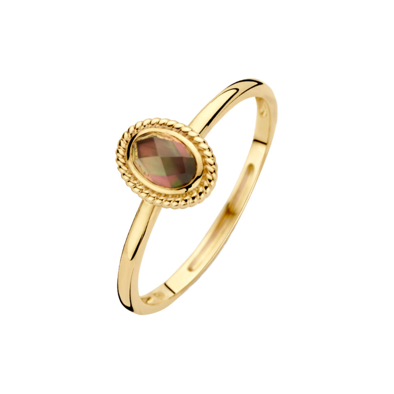 Blush 14 Karaat Gouden Ring 1239YBQ/52-zoom-