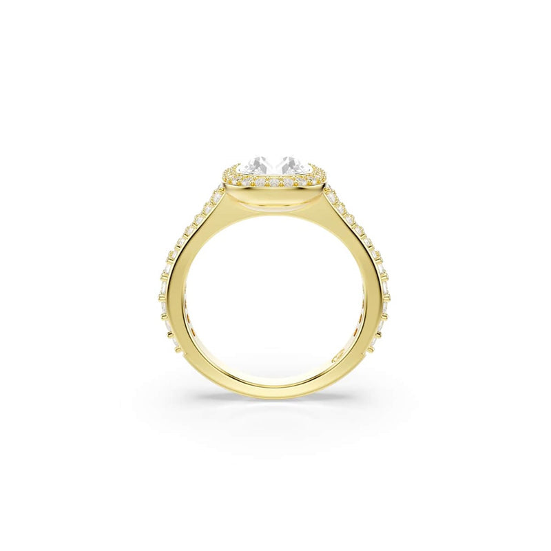 Swarovski Una Angelic Cushion Goudkleurige Ring 5762630-zoom-