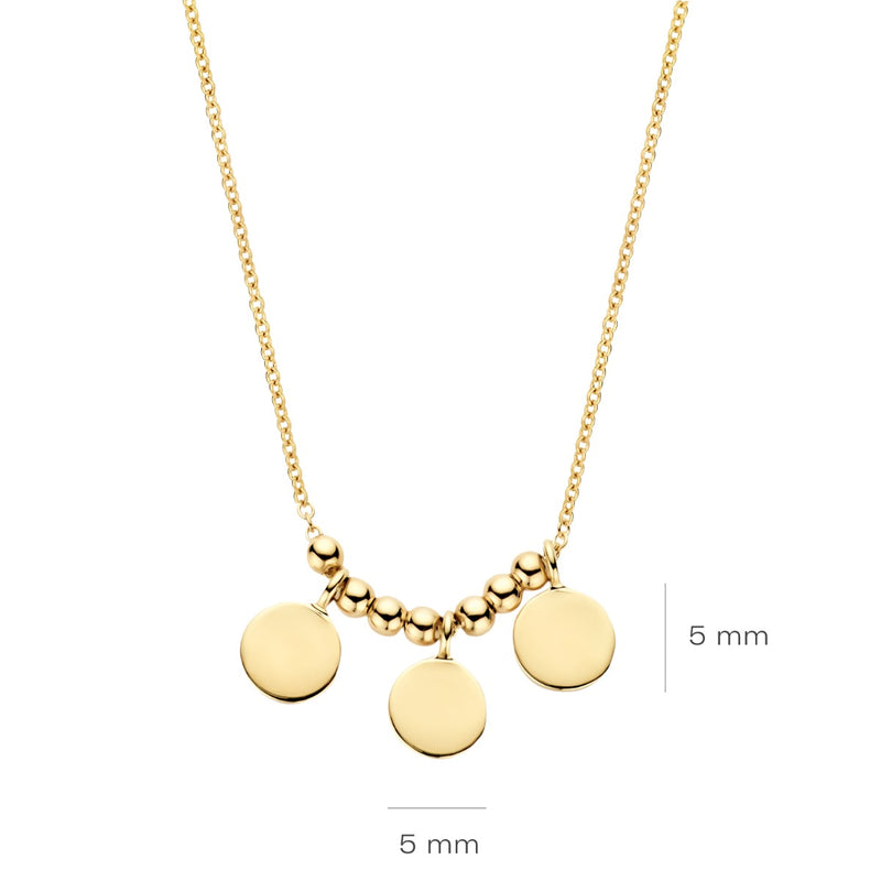 Blush 14 karaat Gouden Ketting 3170YGO-zoom-