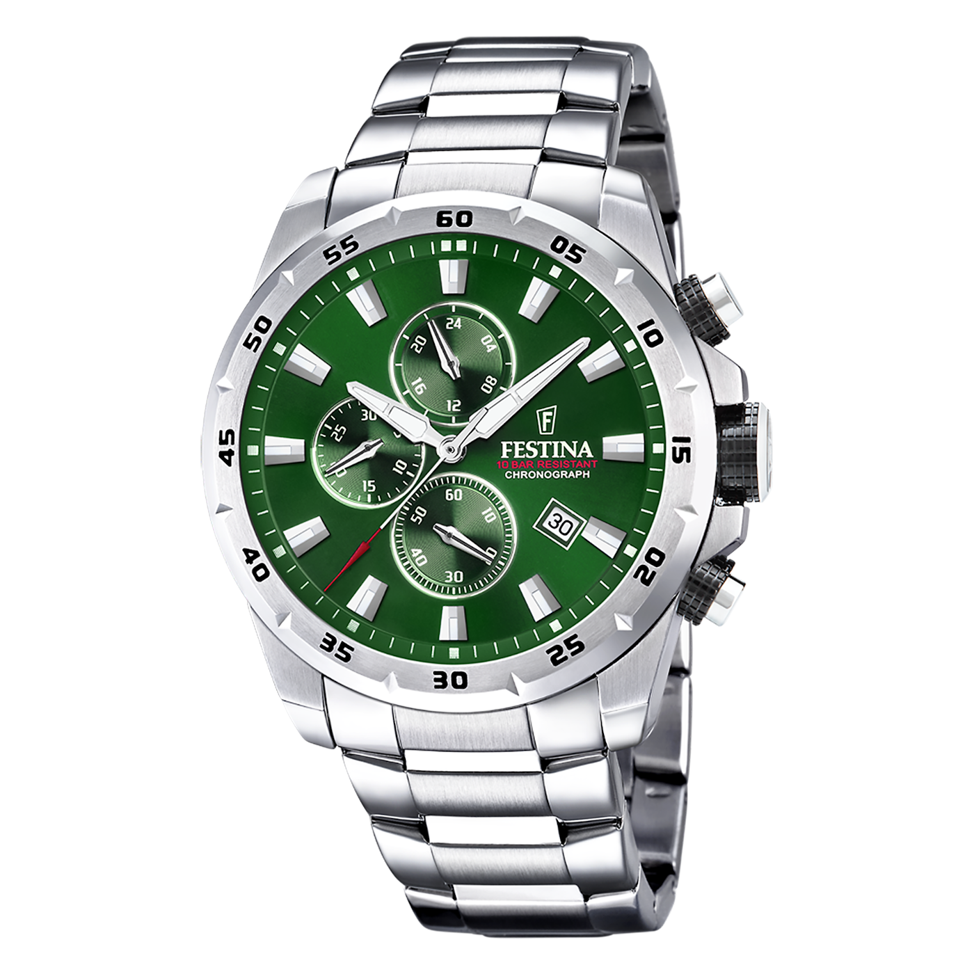 Festina Chrono Sport Silver Watch F20463-3