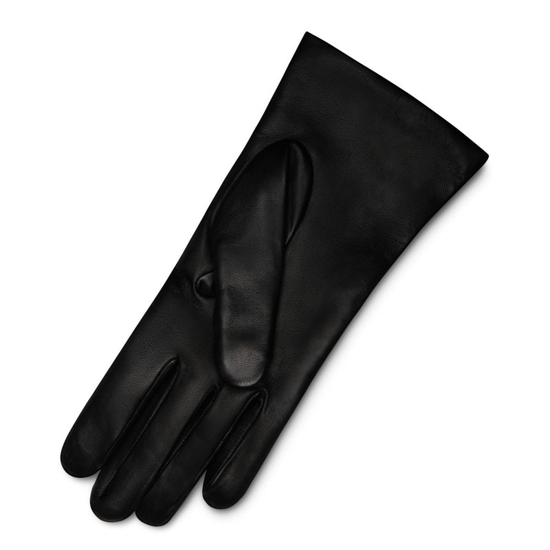 Isabel Bernard Honoré Eleanor Zwarte goatskin Leren gloves IB67000-301--zoom-