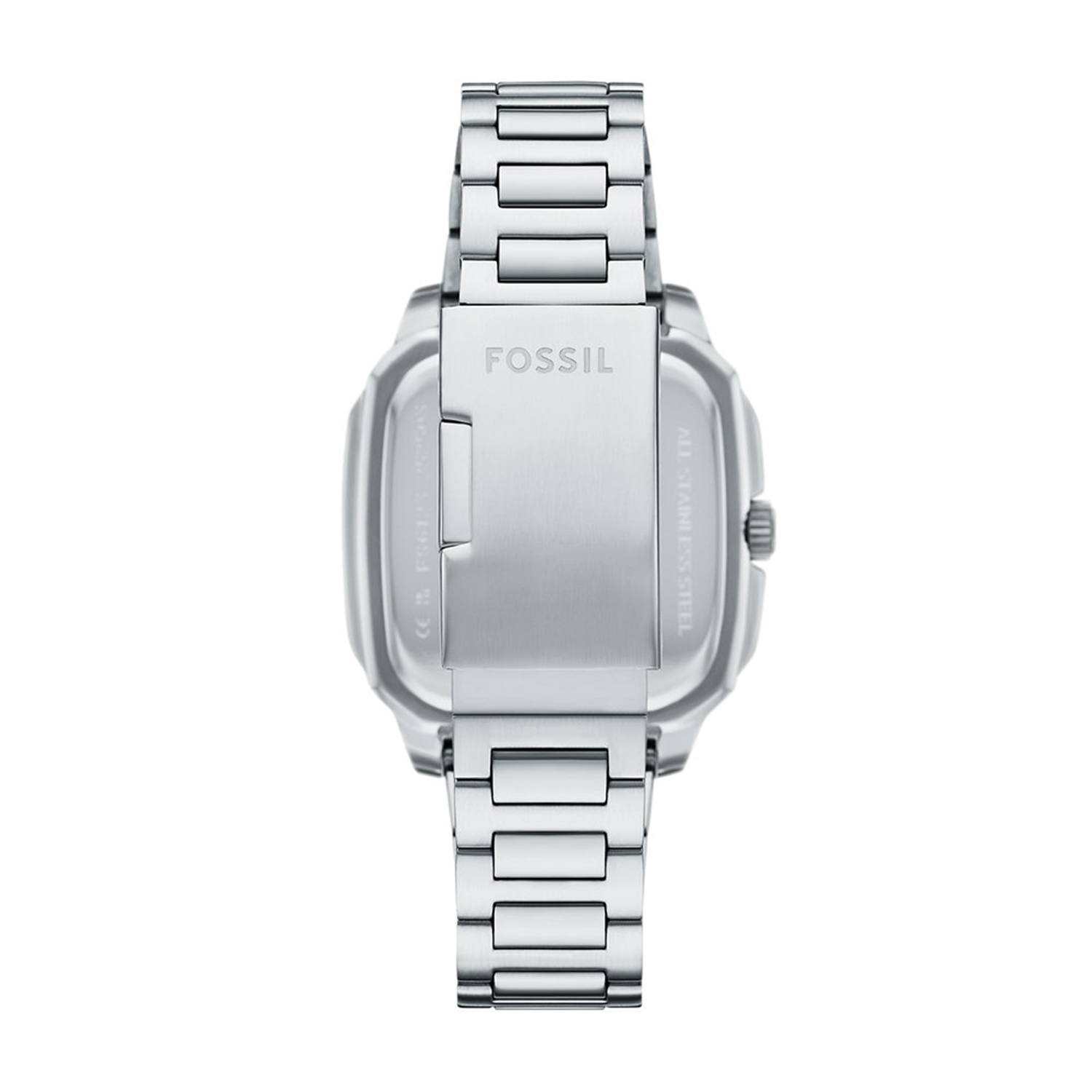 Fossil Crosby Silver and Blue Men's Watch FS6121