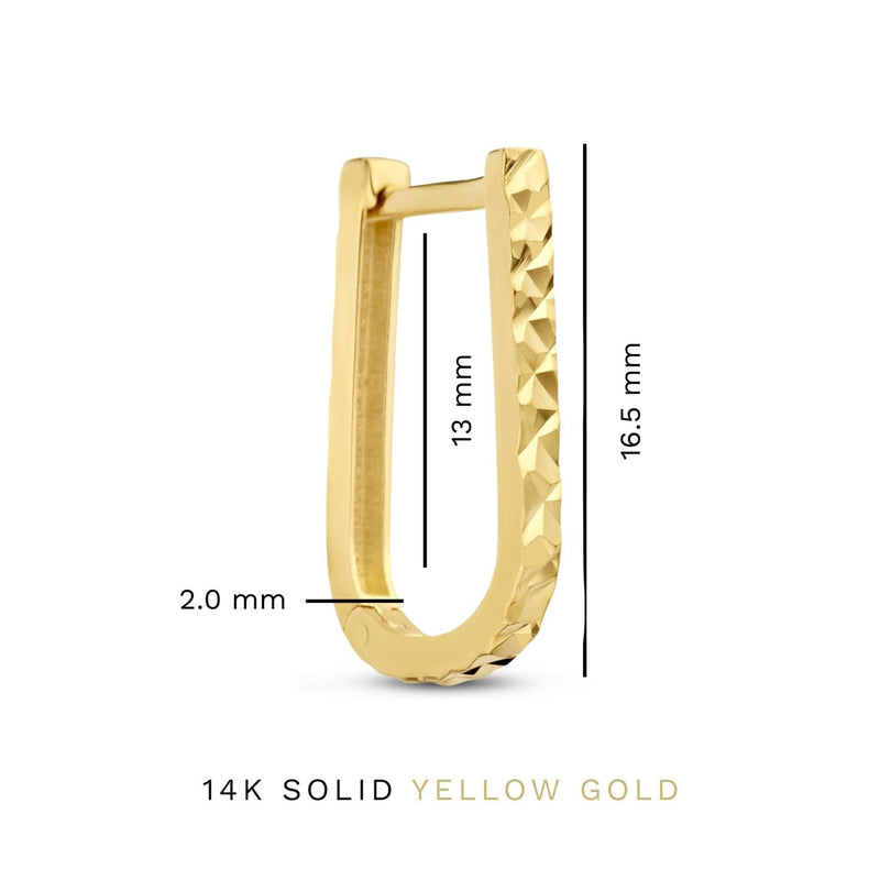 Isabel Bernard Rivoli Laura 14 Karaat Gouden Oorhangers IB360240-zoom-