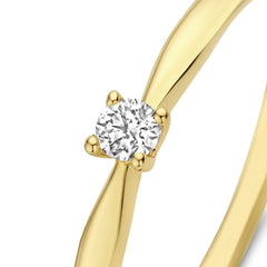 Isabel Bernard De la Paix Céline 14 Carat Gold Ring | diamond 0.05 ct | IBD330001-48