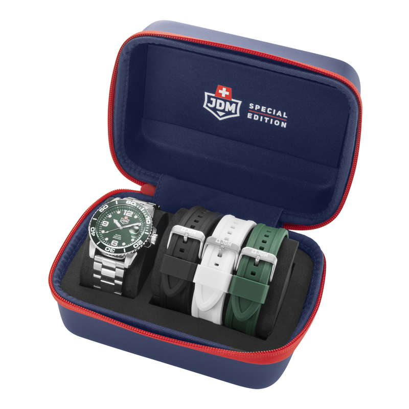 JDM Military Mike Plus Green Sunray Men's Watch JDM-WG029-01-zoom-