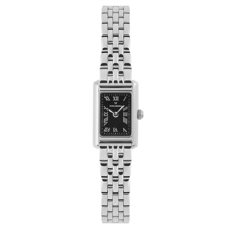 Mockberg Timeless Petite Steel Noir Women's Watch MB1774-zoom-