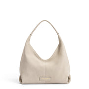 Isabel Bernard Honoré Grace mini crème suède handtas IB21132-170