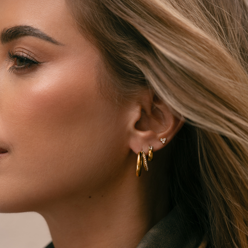 Mockberg Kenza Raya Gold Plated Hoops MB1759-zoom-
