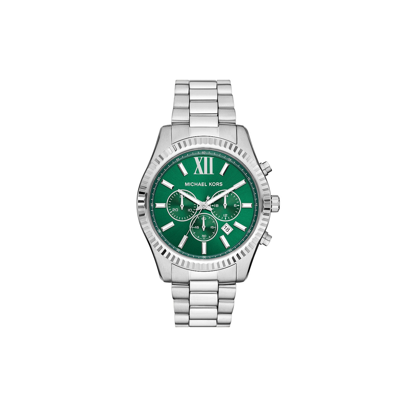 Michael Kors Lexington Silver Watch MK9152