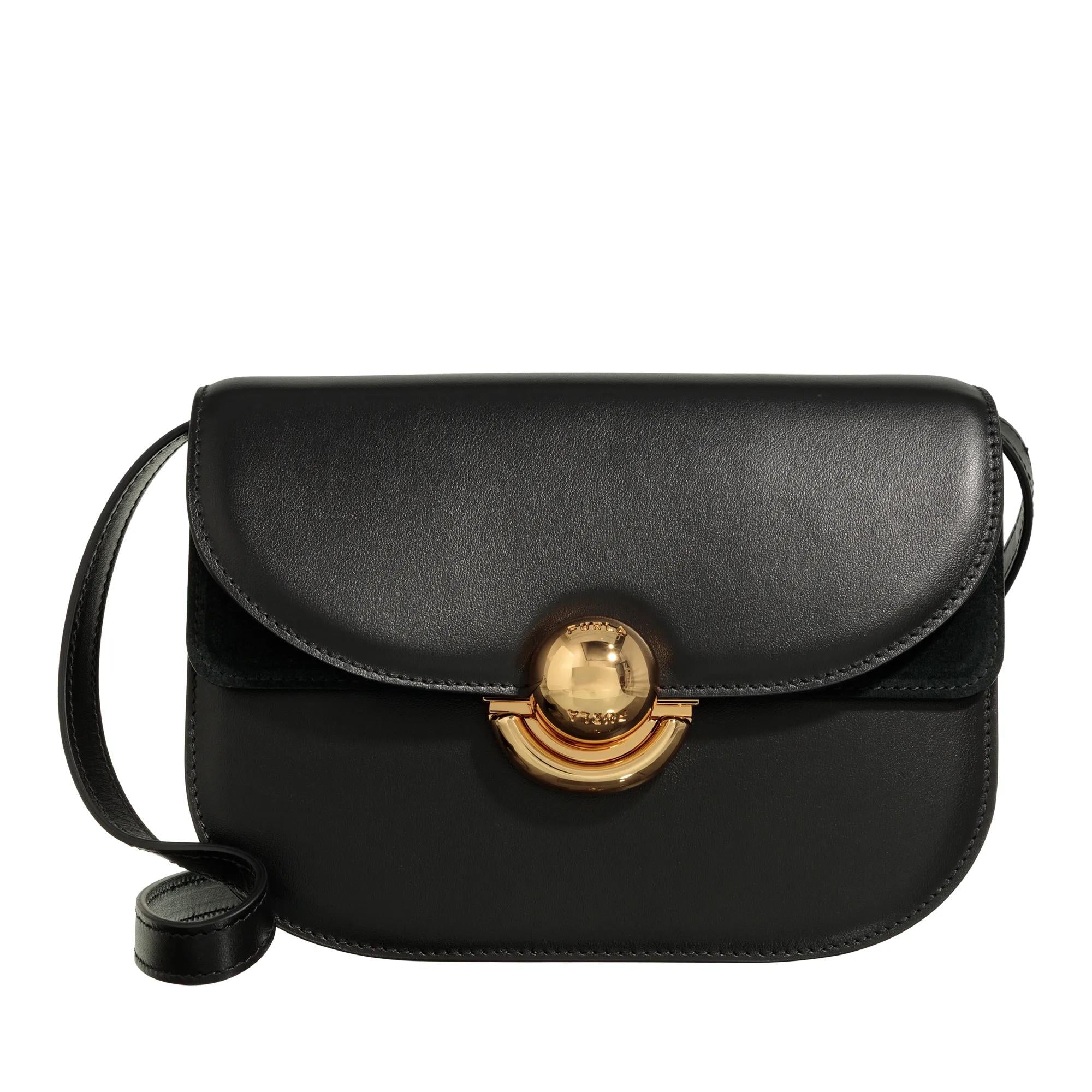 Furla Sfera Black Leather Crossbody bag 2001-A0630174