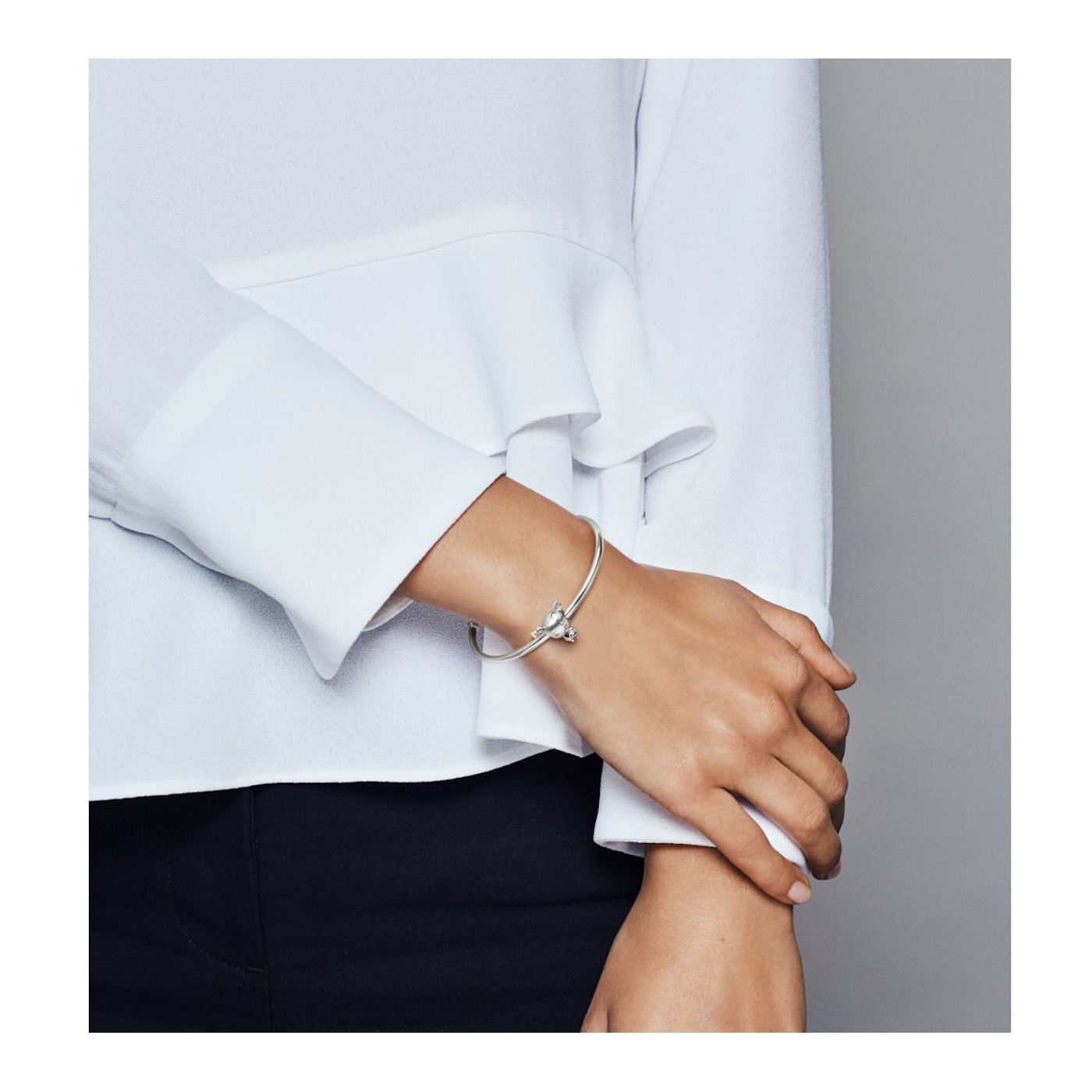 Pandora Moments 925 Sterling Silver Girl Charm 798016EN160