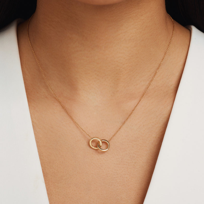 Isabel Bernard 14 Karaat Gouden Le Marais Zoé Ketting IB340131 (Lengte: 40.00-44.00 cm)-zoom-