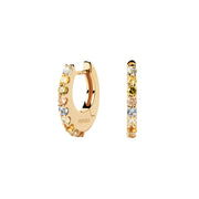 P D Paola Color 925 Sterling Silver Earrings with Gold Plating AR01-B90-U