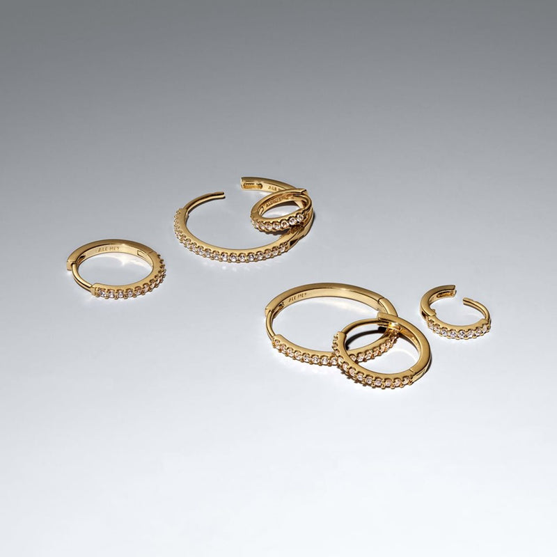 Pandora Timeless Verguld Sprankelende Hoop Oorbellen 264652C01-zoom-