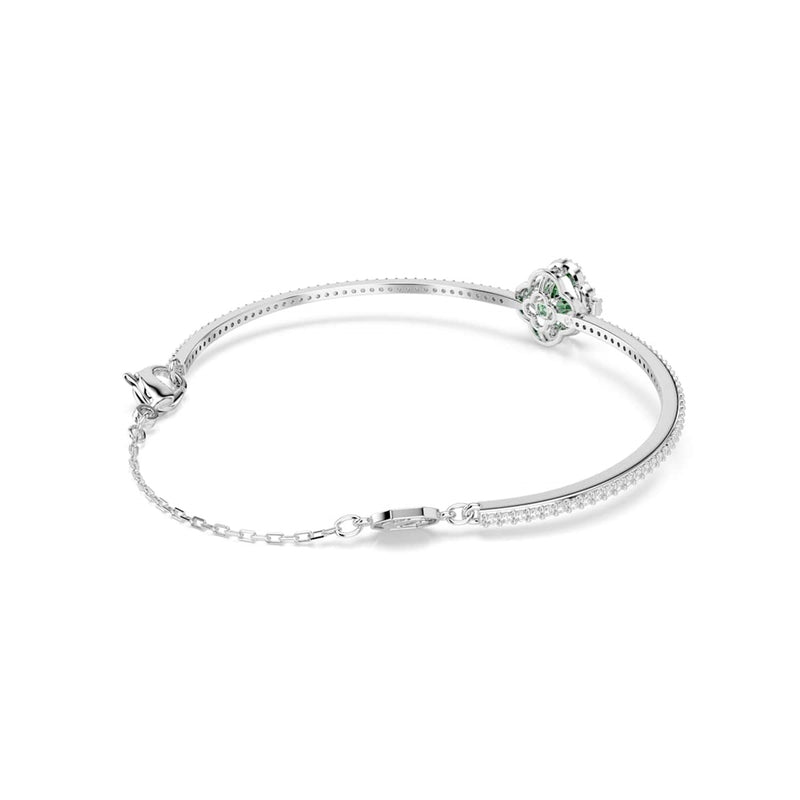 Swarovski Una Sparkling Dc Zilveren Armband met Groene Accenten 5757791-zoom-