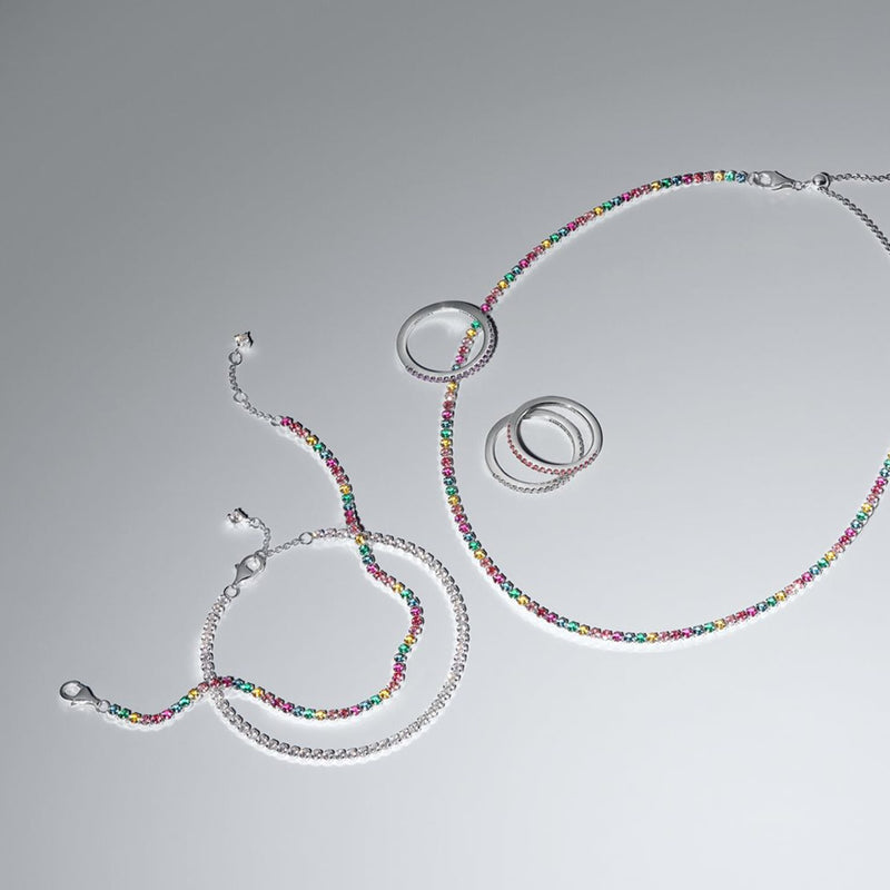 Pandora Timeless Regenboog Tennis Armband 593927C03-zoom-