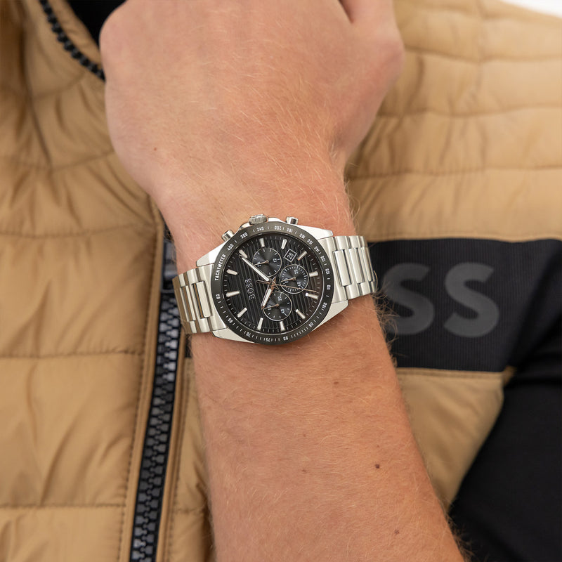 Hugo Boss Strike Chrono Silver Men's Watch HB1514290-zoom-