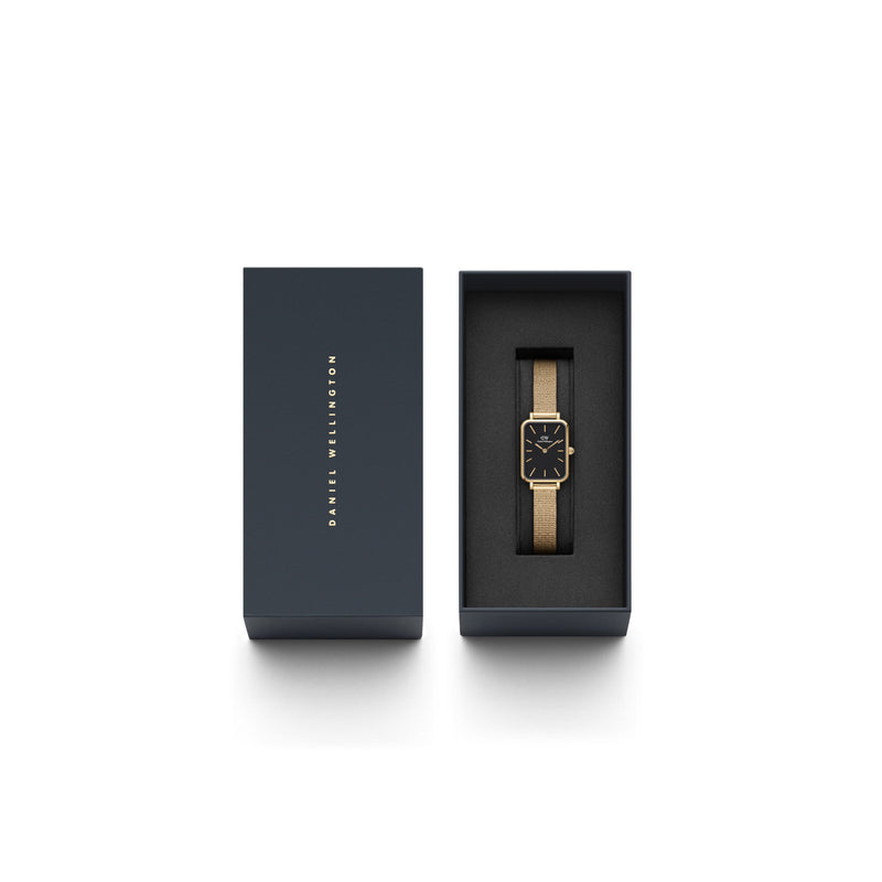 Daniel Wellington Quadro Gold Women's Watch DW00100557-zoom-