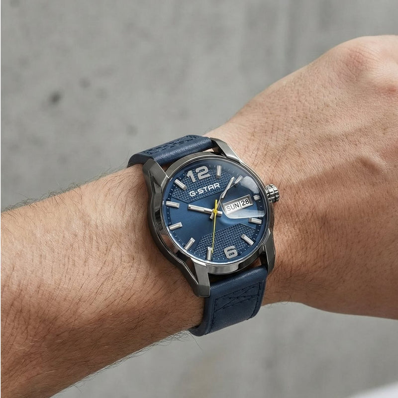 G-STAR Selvedge Blauw Herenhorloge GSW.507.03-zoom-