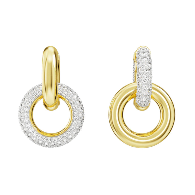 Swarovski Dextera Gold-coloured Earrings 5668818-zoom-
