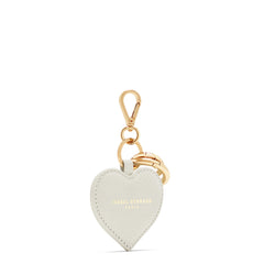 Isabel Bernard Honoré Faye Crème Calfskin Hart Key Pendant IB66001-070