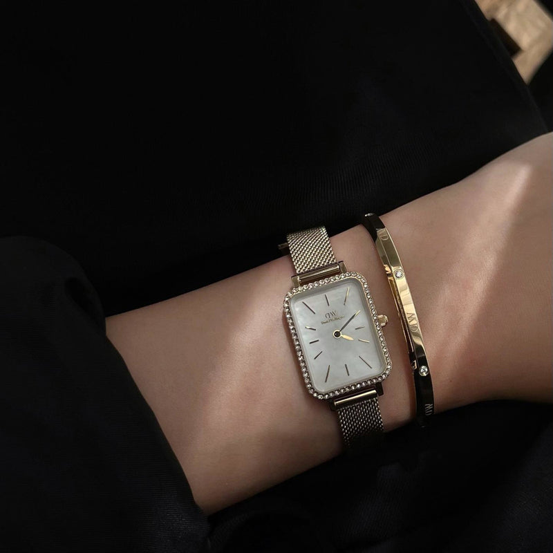 Daniel Wellington Petite Quadro Women's Watch DW00100668-zoom-