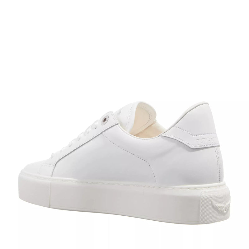 Zadig & Voltaire Witte Leren Sneakers 2001-A0209341-zoom-