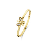 Beloro Jewels Della Spiga Farfalla 9 karaat ring BO330006-50