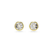 Swarovski Imber Gold-coloured Ear Studs 5681552