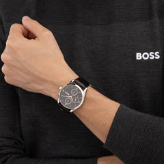 Hugo Boss Principle Master Silver Men's Watch HB1514272