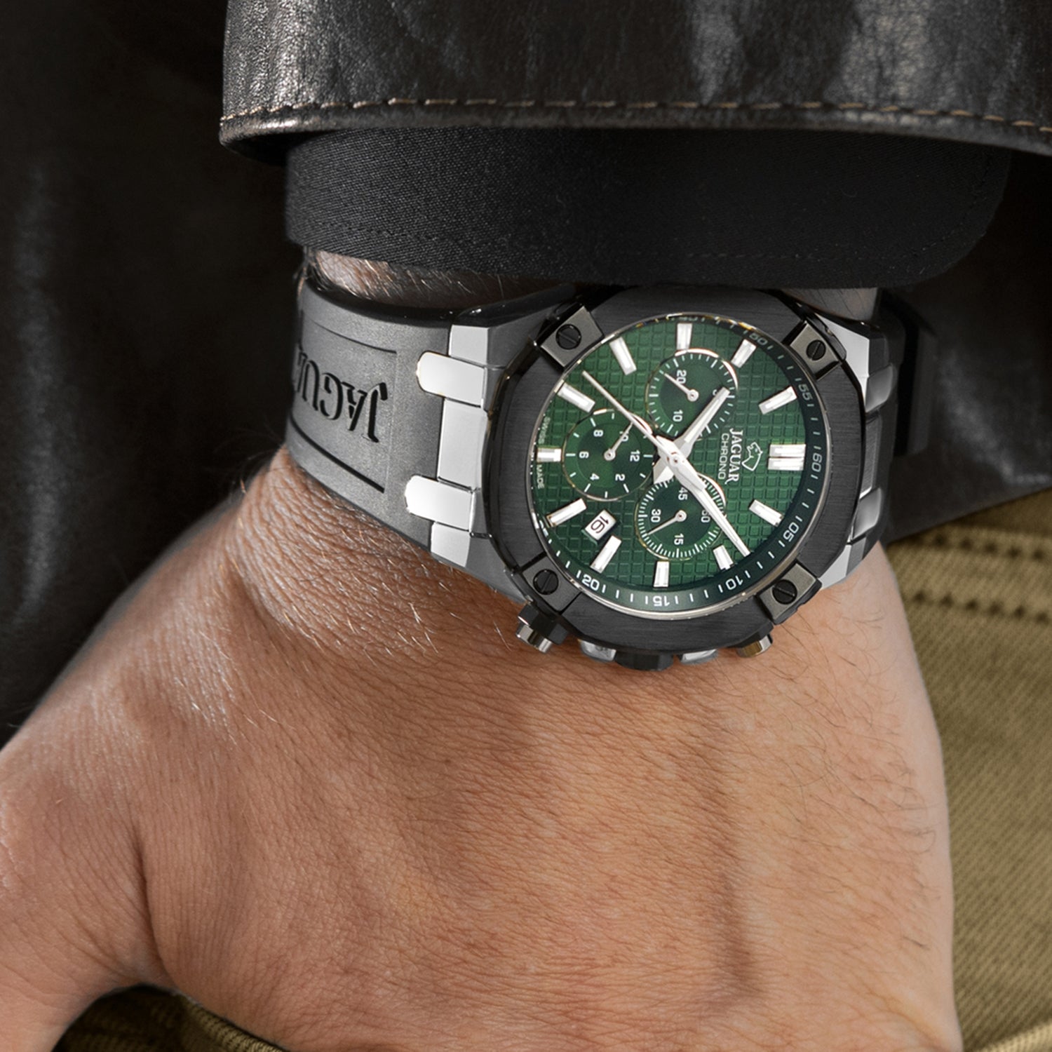 Jaguar Diplomatic Green Men's Watch J1020/1