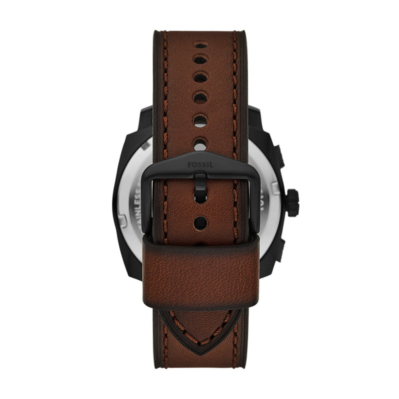 Fossil Machine Black Men's Watch FS6102SET-zoom-