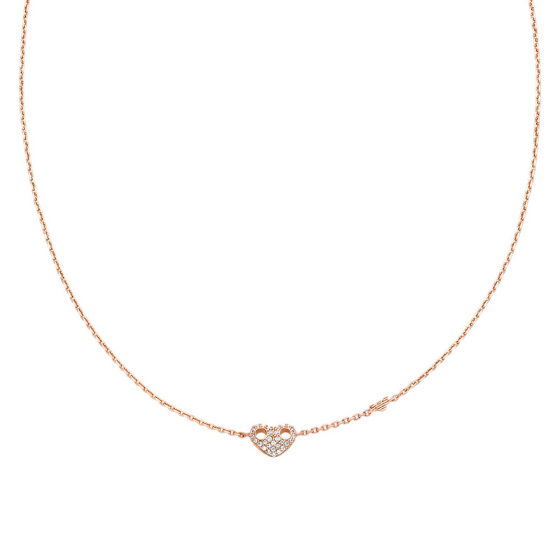 Emporio Armani Sentimental 925 Sterling Silver Women's Necklace EG3648221-zoom-