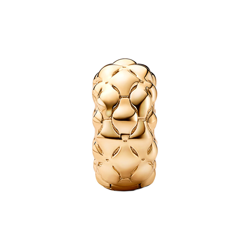 Pandora Moments Gold Plated Studded Clip Bedel 762716C00-zoom-