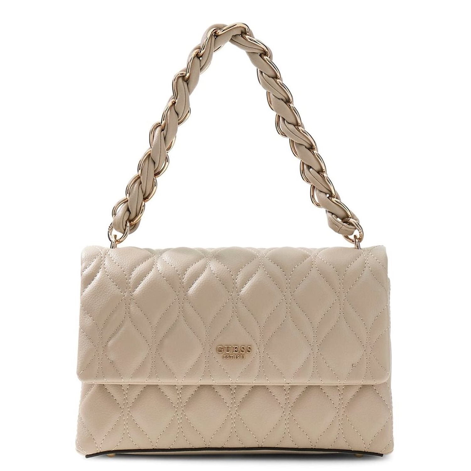 Guess Maxine Light Taupe Bag Crossbody Bag HWQG97-33200-LTA