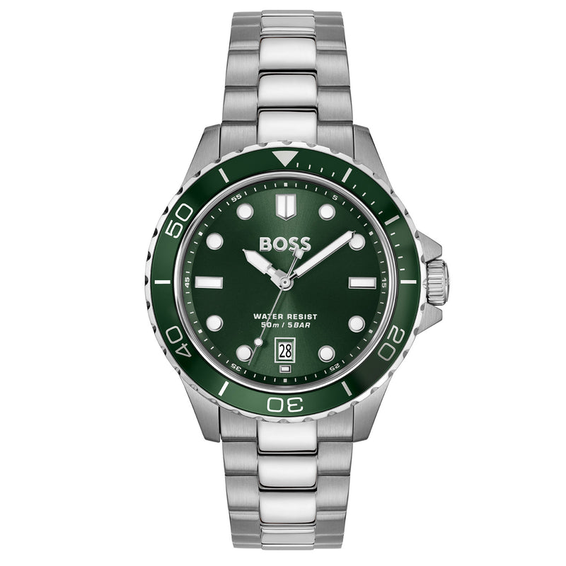 Hugo Boss Troper Sport Silver Men's Watch HB1514294-zoom-