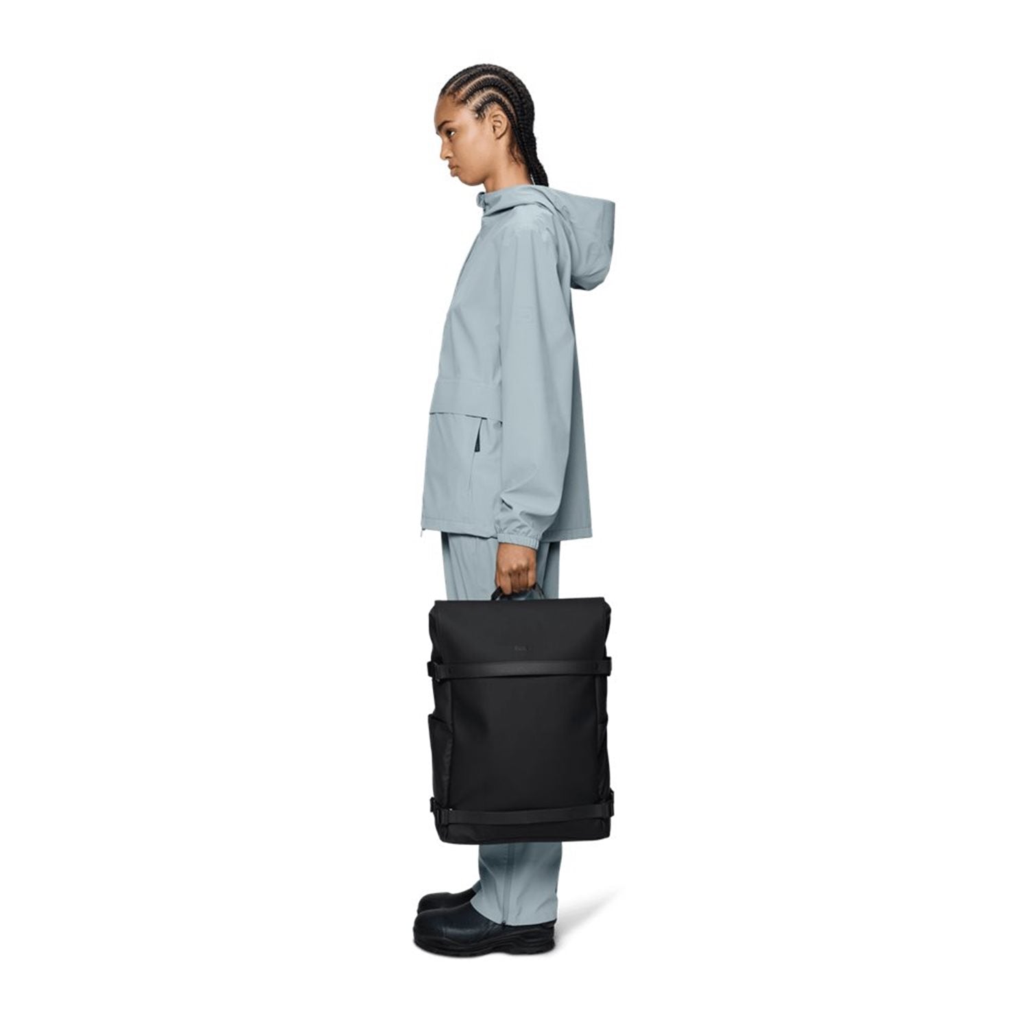 Rains OTG Black Backpack R15690-01