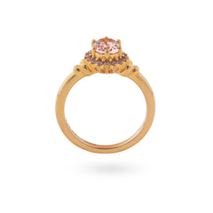 24Kae Gold Ring 12448Y/56