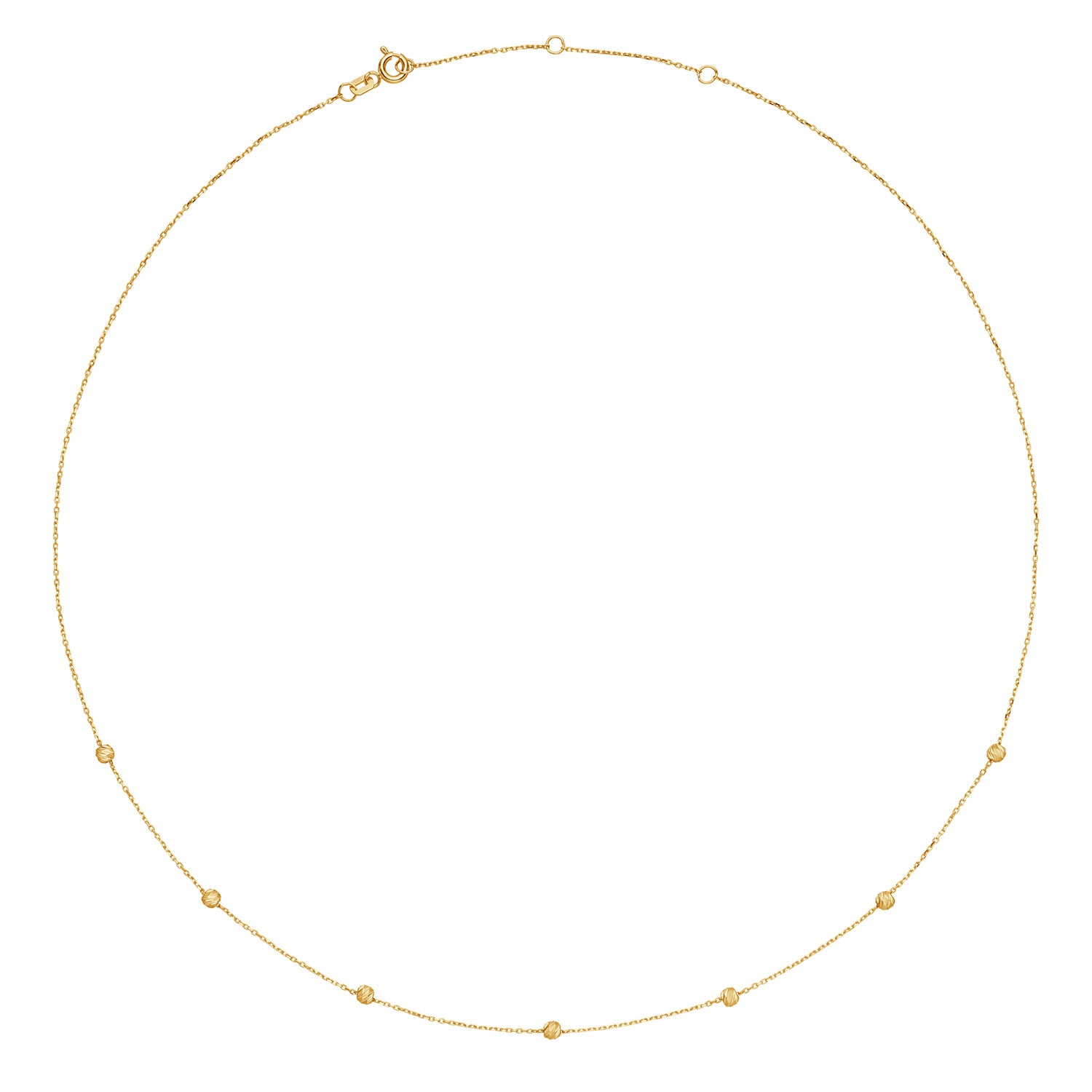 Jackie Gold Rembrandt 14 Karat Gold Necklace JKN25.554