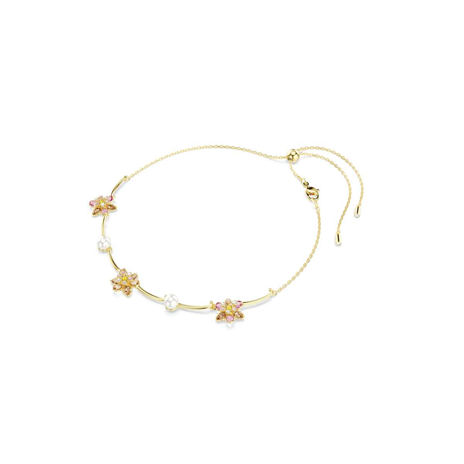 Swarovski Idyllia Gold Coloured Necklace 5732388