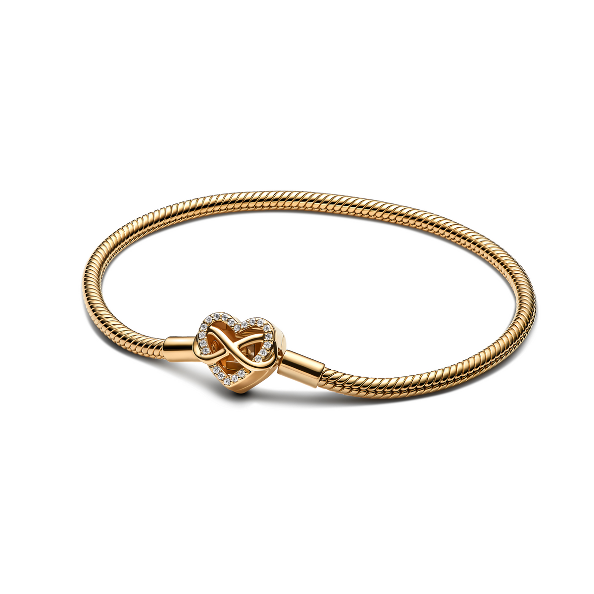 Pandora Moments Gold Plated Bracelet 563758C01-18