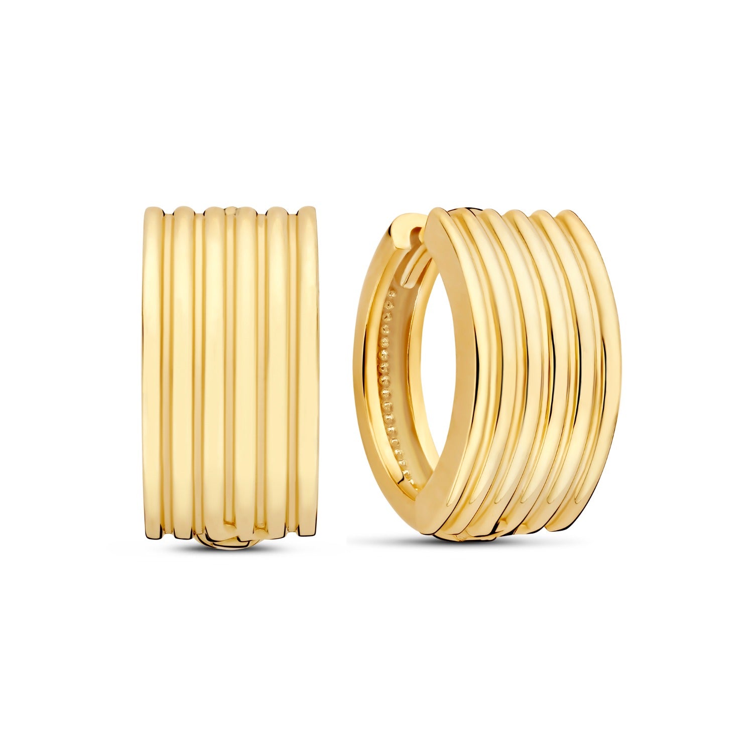 Beloro Jewels La Rinascente Amelie 9 karat gold hoop earrings BO360107