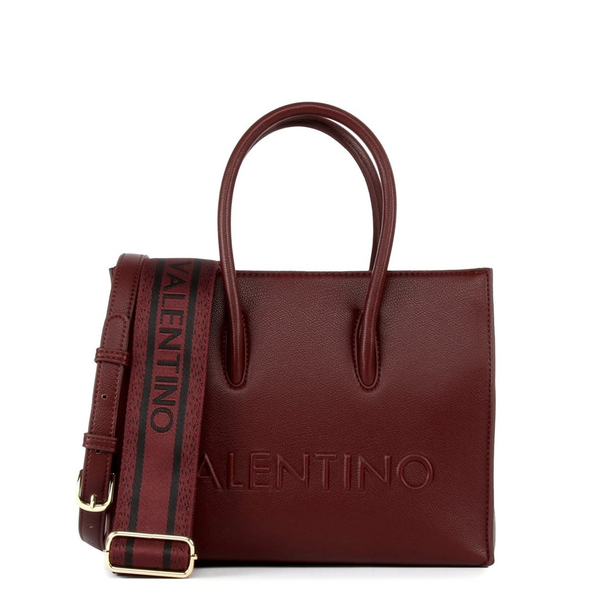 Valentino Bags Bianka Re Bordeaux Crossbody Bag VBSA9U04069